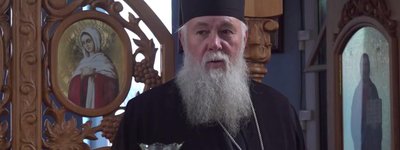 Протоєрей Іван в храмі Асканії-Нової / Скриншот окупаційного відео