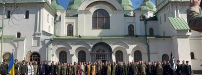 У Софії Київській відбулася Міжконфесійна молитва за Україну