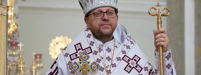 Глава УГКЦ привітав владику Володимира Груцу з 10-річчям єпископської хіротонії