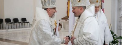 Глава УГКЦ привітав владику Андрія Хім’яка з 45-річчям