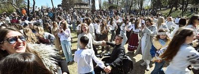 На Великдень Шевченківський гай у Львові відвідали 24 тисячі людей
