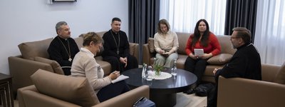 Глава УГКЦ зустрівся з представниками «Церкви в потребі»