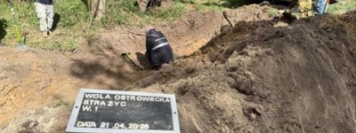 Під час пошукових робіт на Волині виявили масове поховання 1943 року