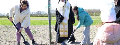 У Луцьку висадили алею пам’яті великих подвижників УГКЦ