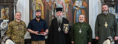 Митрополит Епіфаній зустрівся з першим заступником командира корпусу «Азов»