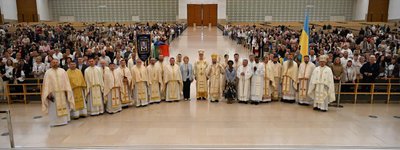 UGCC faithful in Fátima pray for the return of deported children and peace