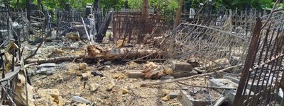Під час російської атаки по Одесі знову постраждало Третє єврейське кладовище