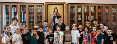 Предстоятель ПЦУ зустрівся з дітьми незламної Бородянки