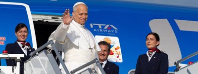 Папа Лев XIV прибув із візитом до Іспанії