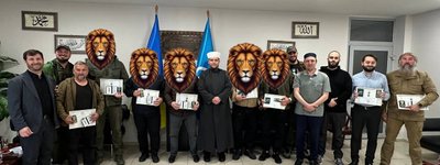 Муфтій Сулейманов нагородив воїнів медаллю «За служіння Ісламу та Україні»