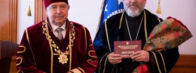 Глава УГКЦ отримав звання доктора Honoris Causa Українського державного університету імені Михайла Драгоманова