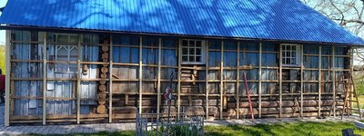 Дерев'яний храм XVIII століття, село Гринівка. 