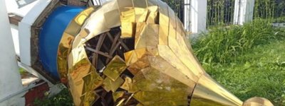 Ураган зірвав купол із хрестом з історичного храму у Челябінській області