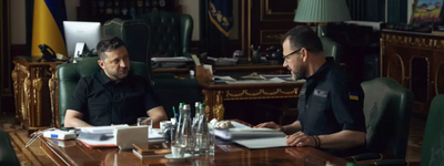 Зеленський заслухав доповідь Клименка про ліквідацію наслідків удару по лаврі