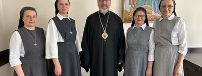 Глава УГКЦ зустрівся з новообраною управою Згромадження сестер милосердя святого Вінкентія