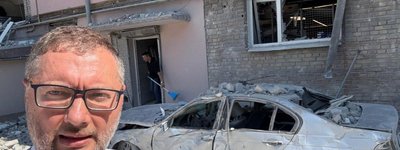 Apostolic Nuncio to Ukraine visits sites in Kyiv hit by missile strike