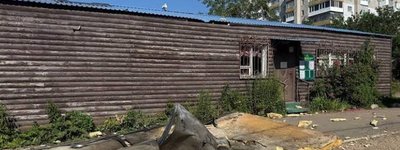 В окупованому Бердянську дрон пошкодив храм РПЦ