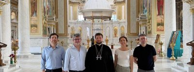 Посол Франції в Україні відвідав Спасо-Преображенський кафедральний собор УПЦ МП Одеси
