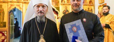Primate of Belarusian Orthodox Church awards protodeacon for service in war against Ukraine