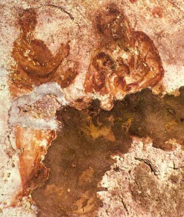 Богородиця з Дитям, катакомби Прісцилли,150 р. - фото 51198