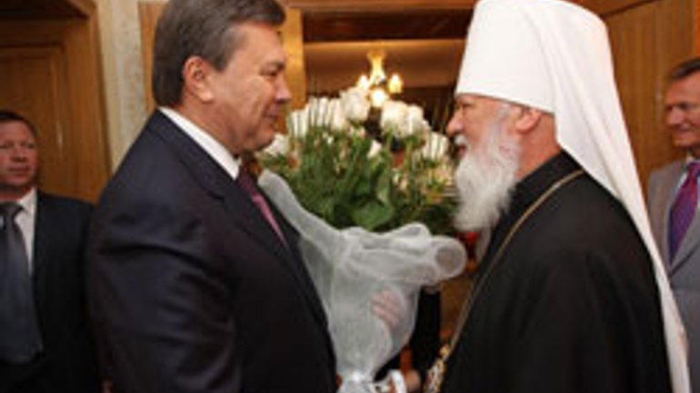 Metropolitan of Odesa of UOC-MP Congratulates Viktor Yanukovych - фото 1