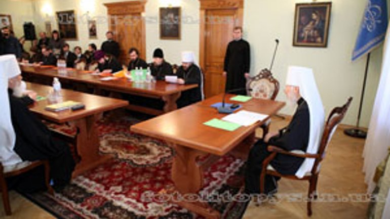 Session of the Inter-Conciliar Presence Commission for Counteracting and Overcoming Ecclesiastical Schisms of the Russian Church Held in Kyiv Cave Monastery - фото 1