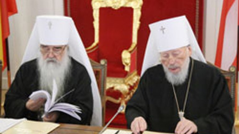 Metropolitan Volodymyr Participated in the Session of the Holy Synod of the Russian Orthodox Church - фото 1