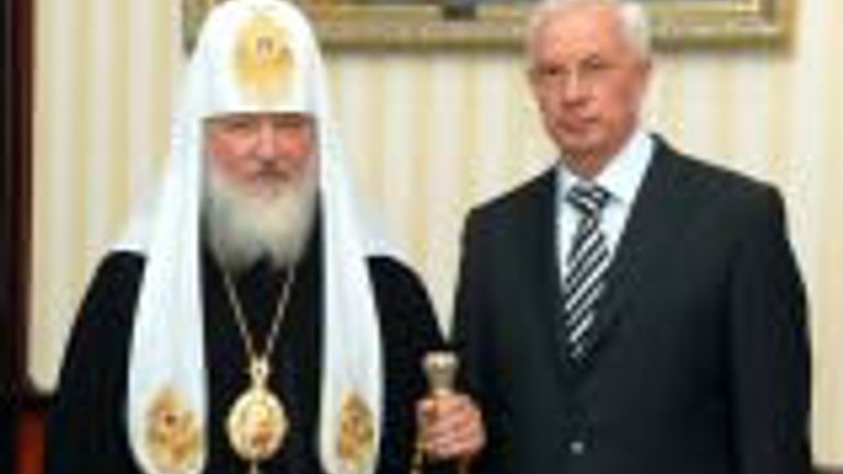 Patriarch Kirill Meets With Ukraine's Prime Minister - фото 1