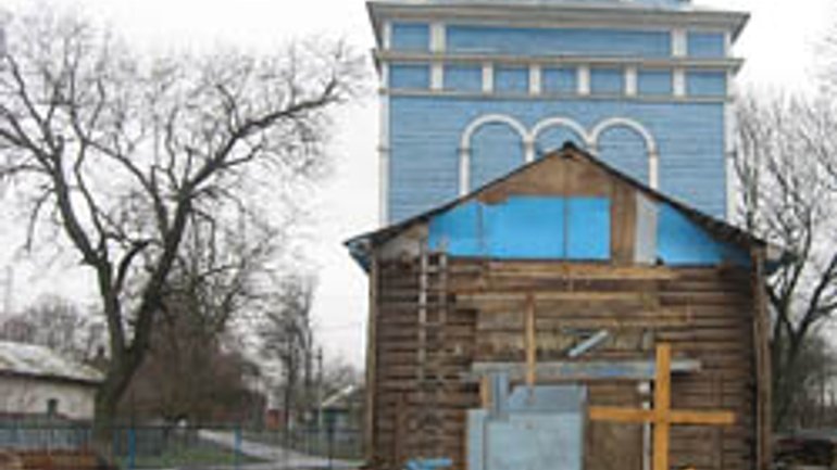 На Черниговщине церковная община уничтожила деревянную церковь 1847 построения - фото 1