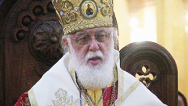 В Украину прибыл Патриарх Грузии - фото 1