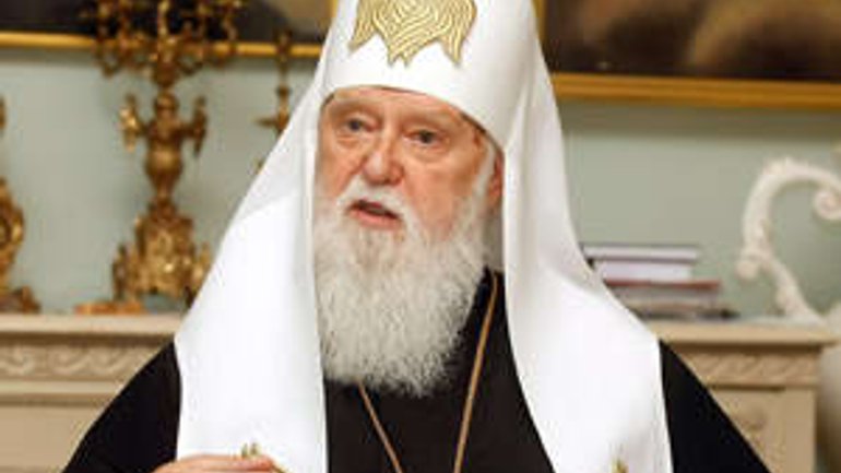 Патріарх Філарет нагадує, що Москви ще не було, коли Десятинна церква будувалася - фото 1