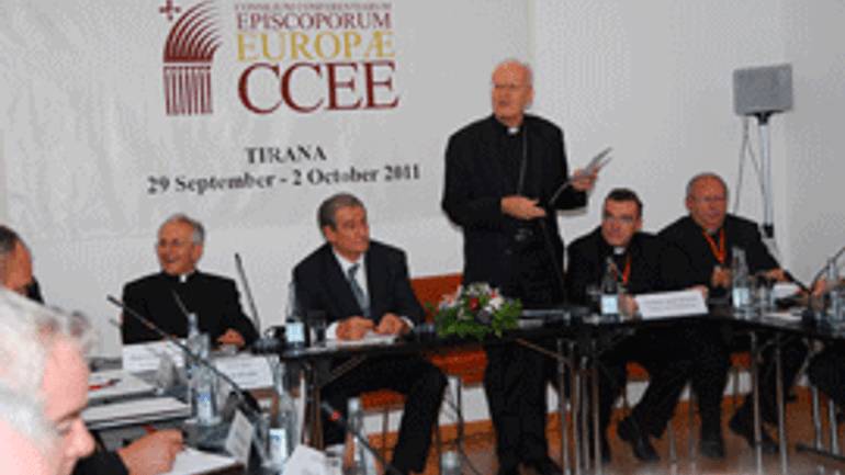 Глава УГКЦ бере участь у пленарному засіданні Ради Єпископських Конференцій Європи, що проходить у Тирані - фото 1