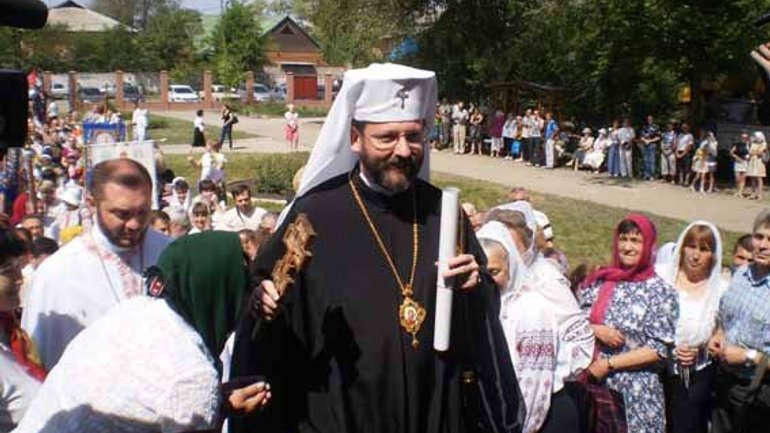 Patriarch Sviatoslav Is on Pastoral Visit to Donetsk-Kharkiv Exarchate of UGCC - фото 1