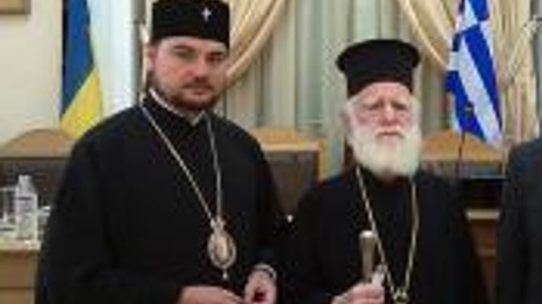 Archbishop Oleksandr of UOC-MP Meets with Head of Cretan Orthodox Church - фото 1