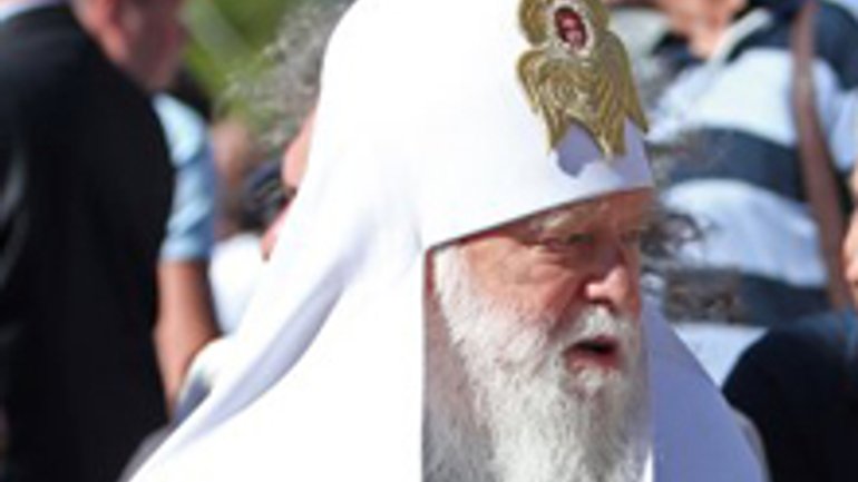 Патріарх Філарет підтримує політичну силу Віктора Ющенка - фото 1