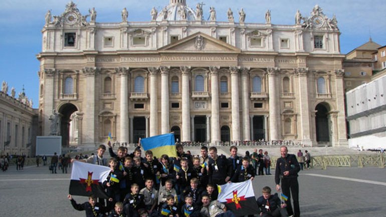 Папа благословив українських скаутів - фото 1