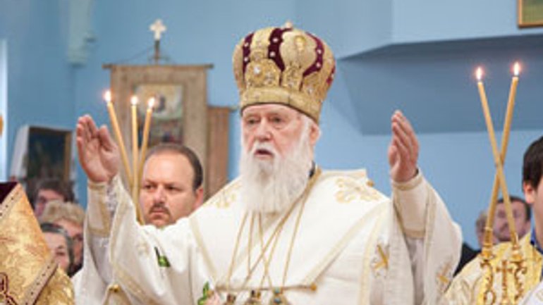Патріарх Філарет привітав «Літературну Україну» з 85-річчям - фото 1