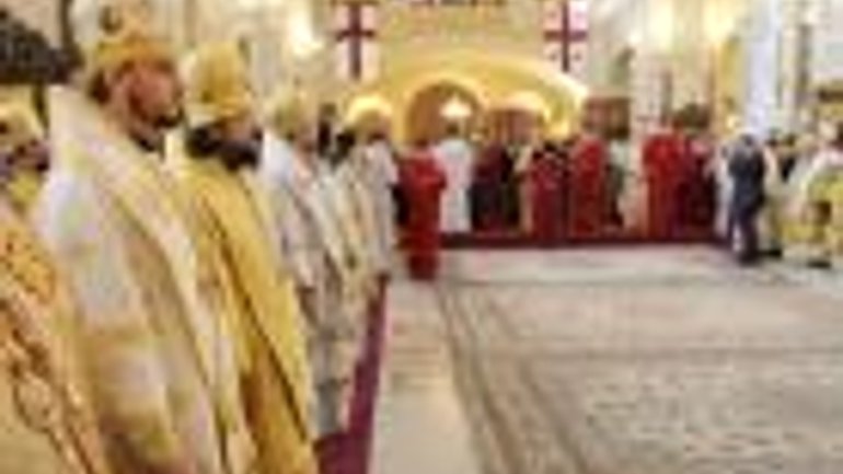 Представники УПЦ (МП) взяли участь в урочистостях з нагоди ювілеїв Католикоса-Патріарха усієї Грузії Іллі ІІ - фото 1
