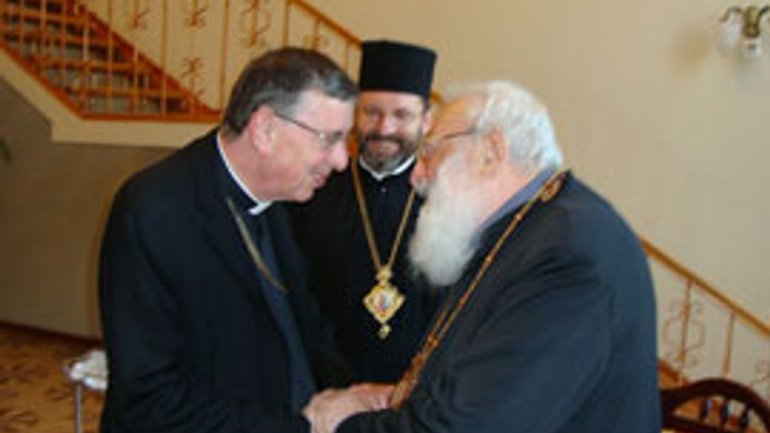 Визит кардинала Курта Коха в Украину начался со встречи с Главой УГКЦ - фото 1