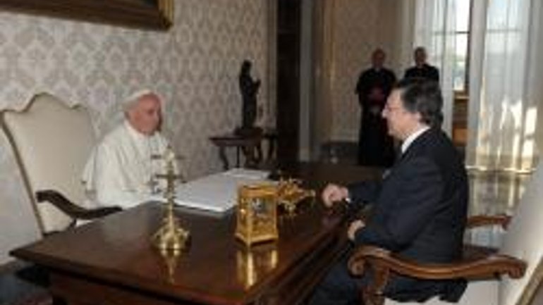 Папа Франциск та Жозе Мануел Баррозу обговорили європейську інтеграцію та права людини - фото 1