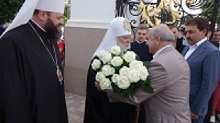 Патріарх Філарет у  Луцьку очолив заходи з відзначення 1025-ліття хрещення Київської Руси - фото 1