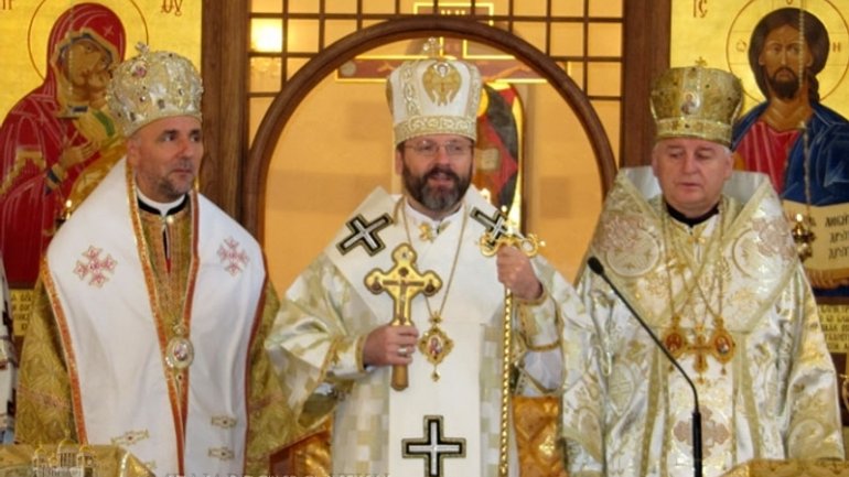 Патріарх Святослав побажав Главі ГКЦ Словаччини «будувати свідомість Східної Католицької Церкви» - фото 1