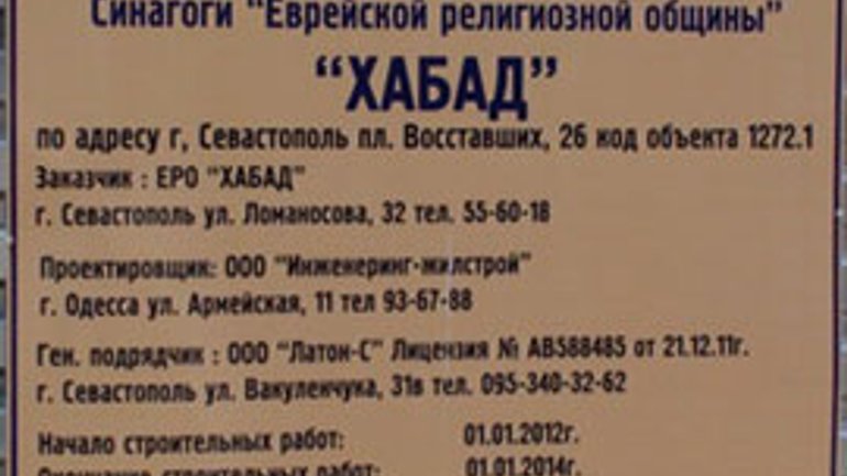 Рада «Хабаду» звинуватила у нацизмі низку проросійських організацій Cевастополя - фото 1
