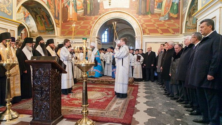 Владика Павло (Лебідь) порівняв Януковича з Христом і запевнив, що УПЦ (МП) з ним до кінця - фото 1