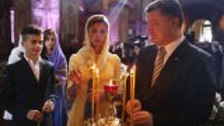 Петро Порошенко та провідники Церков молилися у Софії Київській за Україну - фото 1