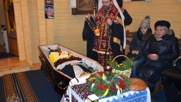 Глава УГКЦ відслужив Панахиду за упокій Євгена Сверстюка - фото 1