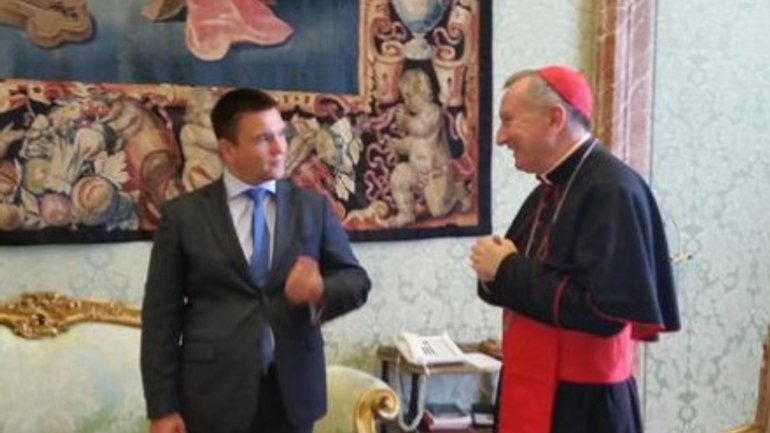 П. Климкин в Ватикане с Госсекретарем обсудили ситуацию в Украине, запланирована аудиенция у Папы - фото 1
