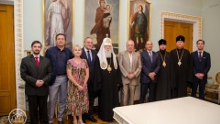 Патриарх Филарет с представителями Всемирного еврейского конгресса обсудили направления взаимодействия - фото 1