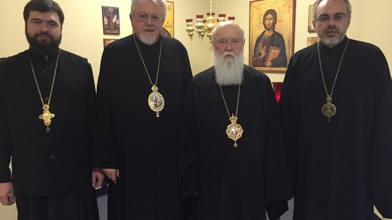 Патріарх Філарет радився із представниками Константинополя, як донести світові правду про релігійне життя в Україні - фото 1