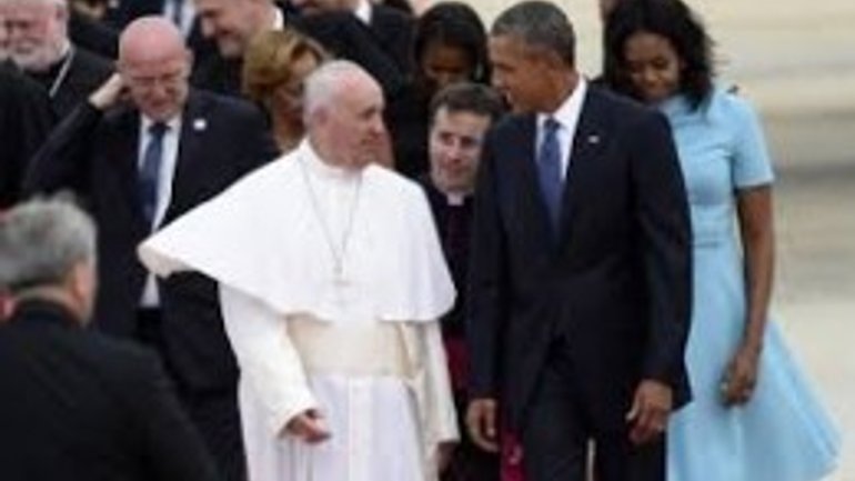 Патриарх Филарет принял участие во встрече Папы Римского в Белом доме - фото 1
